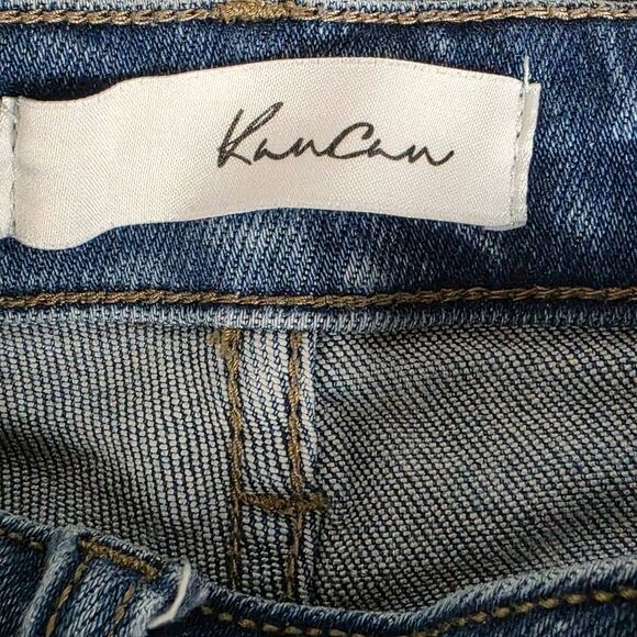 KanCan High Rise Distressed Button Fly Jeans 11/29 - Picture 7 of 10